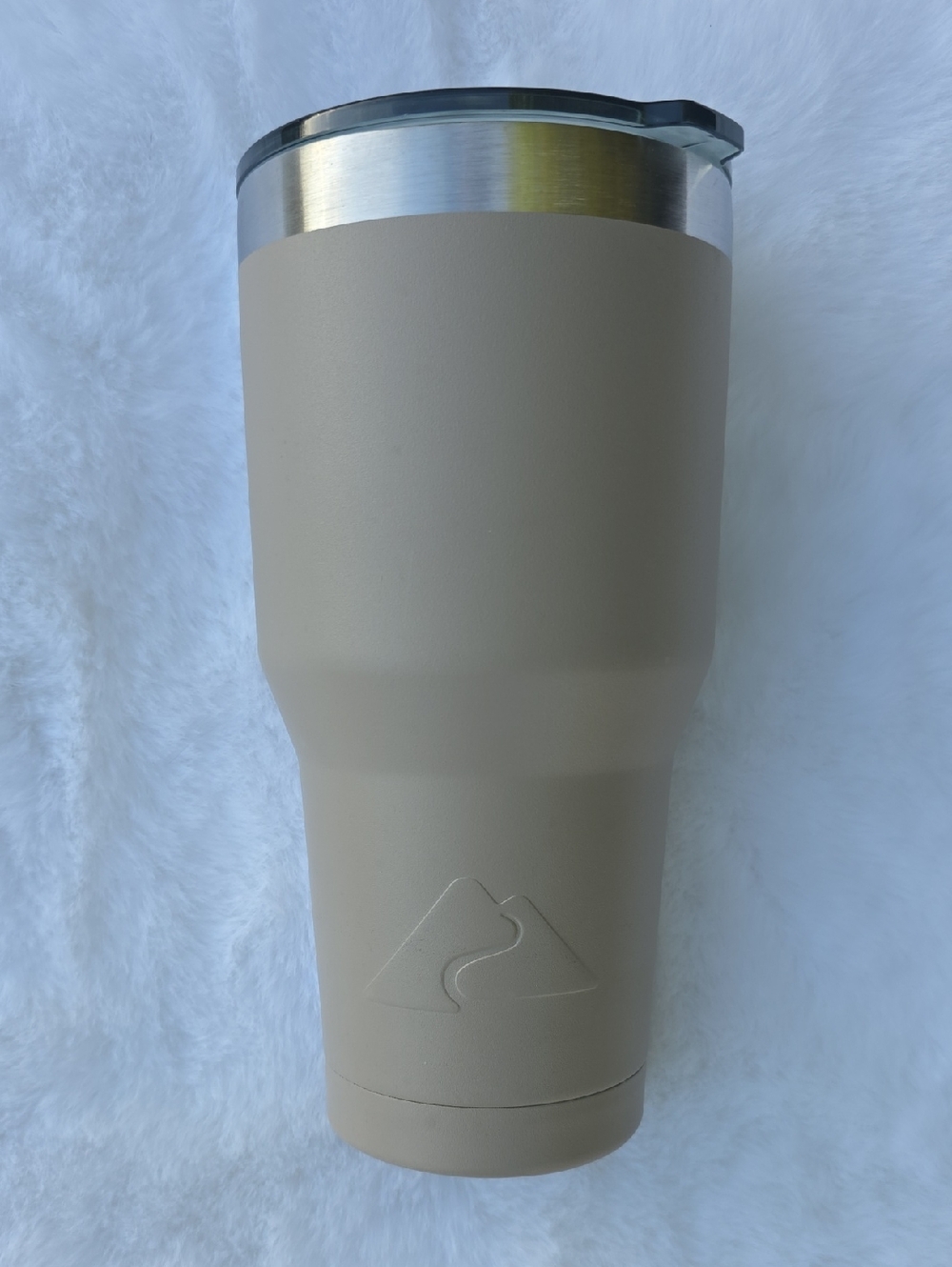 Ozark Trail 32 Oz Insulated Stainless Steel Tumbler Tan Light Brown Travel
